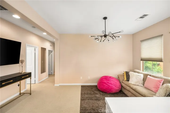 a spacious loft could be a media room, or oversized office