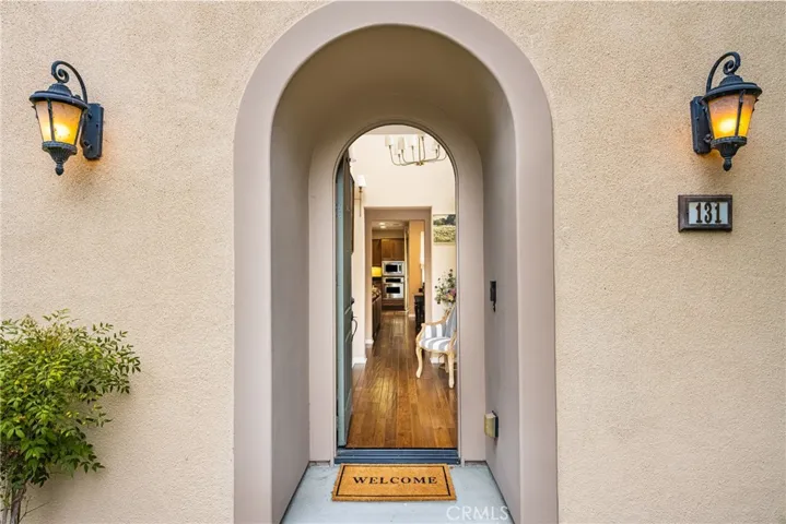 A stunningly appointed home, on a quiet street