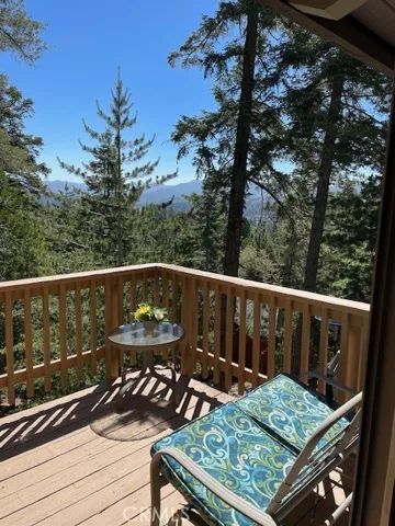 Deck off upper bedroom
