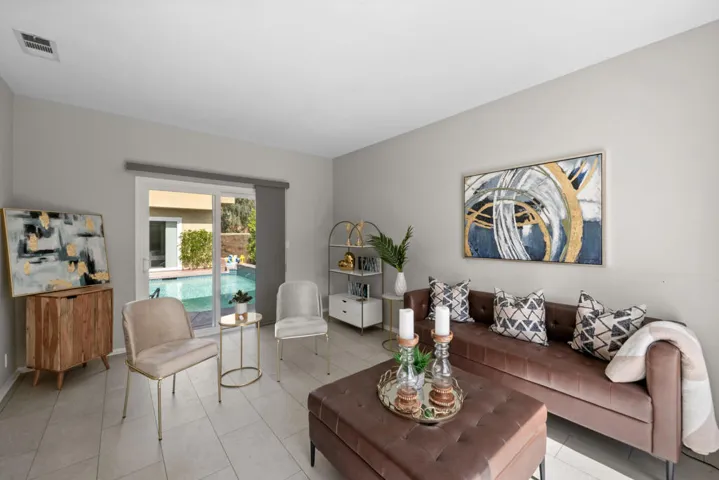 Family Room Also has View of the Pool