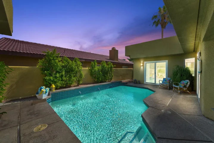 Enjoy Swimming Under the Night Sky