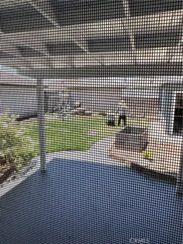 Covered patio