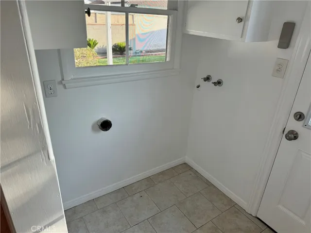 Laundry area