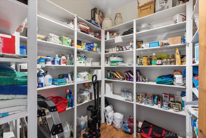 large walk in pantry