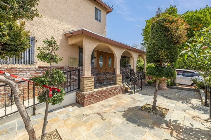 Spanish style architecture and open space are a part of 3723 East 5th Street's charm