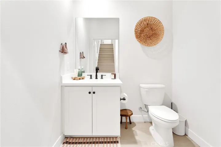 Downstairs half bath