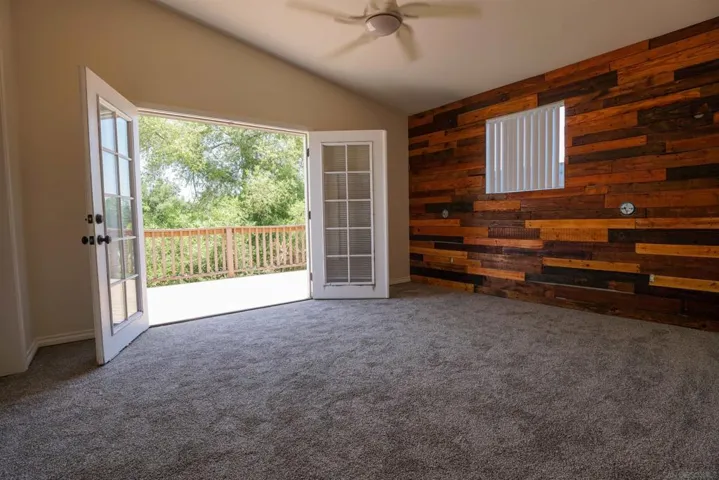 Bedroom with Deck access