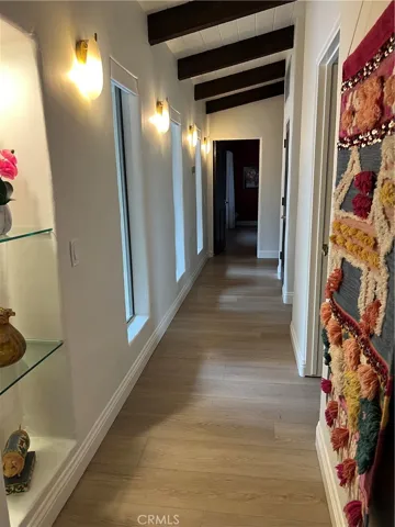 Hallway to master