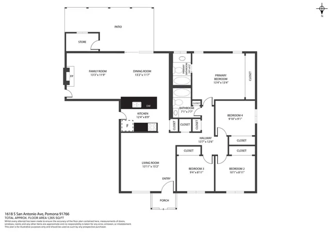 1618 S San Antonio Avenue, Pomona, California 91766