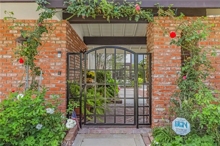 Front Courtyard gate