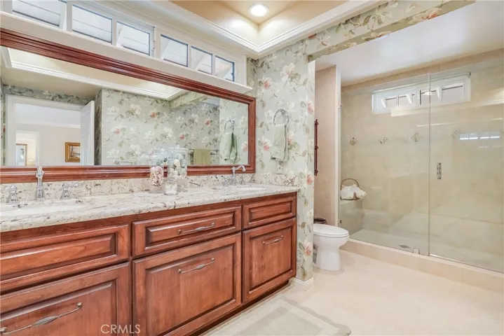 remodeled main bathroom and custom built vanity