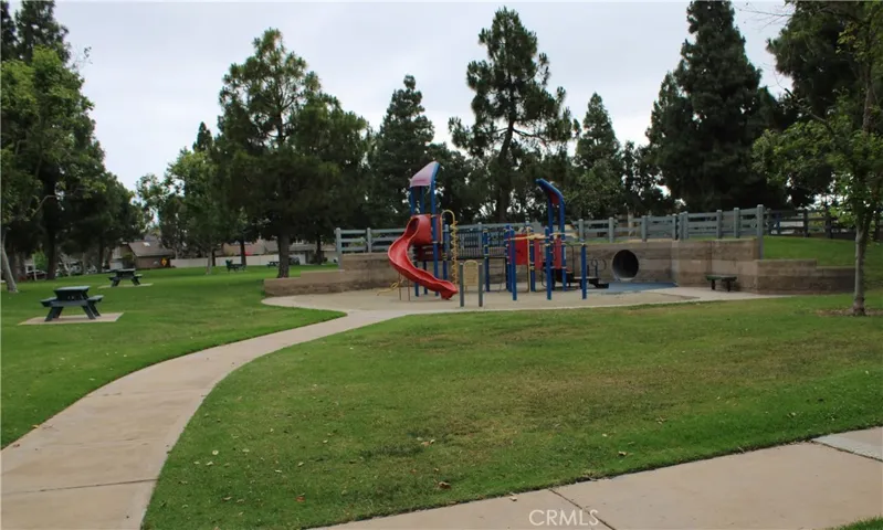 Kids playground at the park