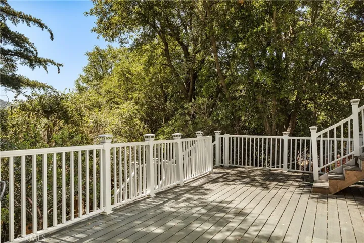 Downstairs Decking