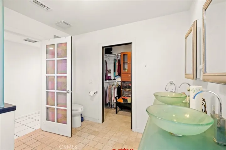 1st Master bathroom view of the walk-in closet