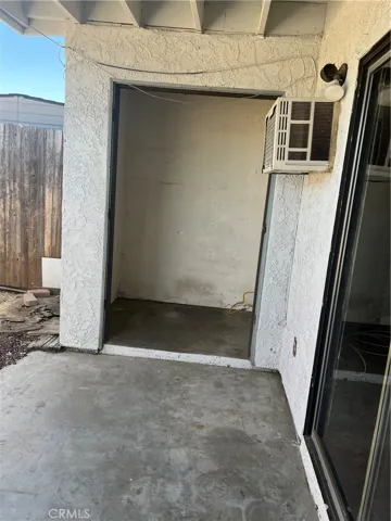 Outdoor patio storage