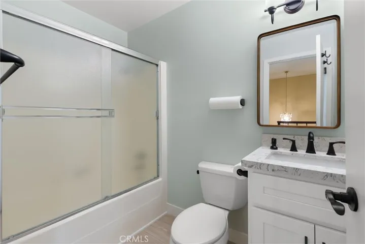 Remodeled Upstairs Hall Bathroom