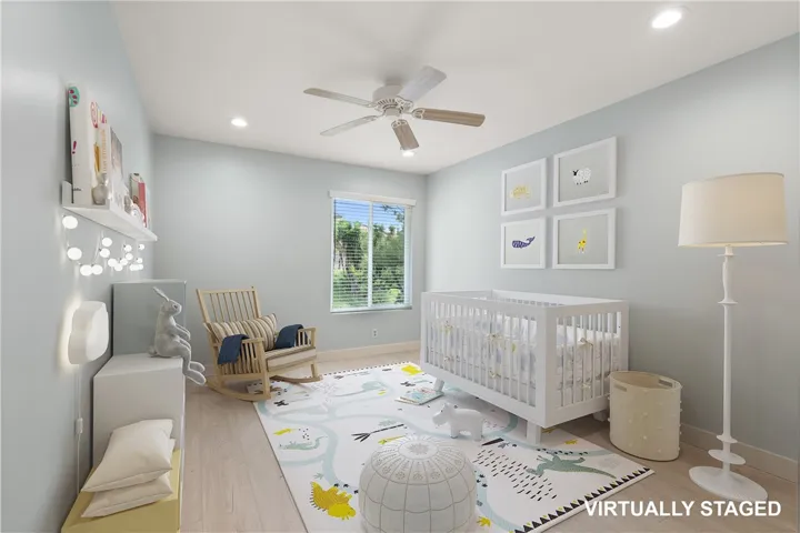 Staged Second Bedroom