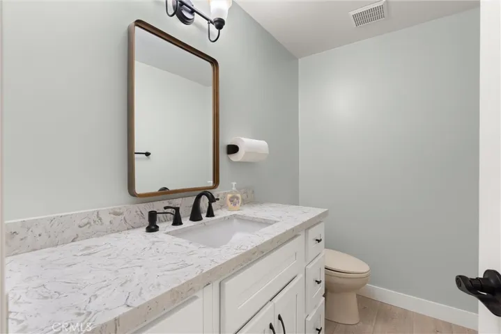 Remodeled Half Bath Downstairs