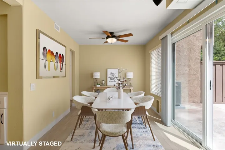 Staged Dining Room