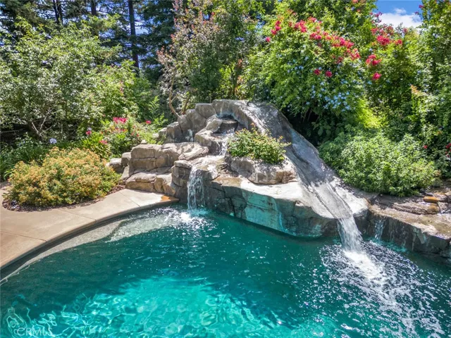 Magical Backyard Pool built by Bob Hill!