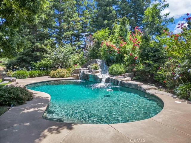 Custom Designed Bob Hill Pool with Slide & Waterfall!