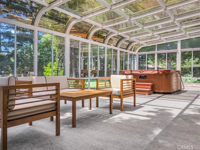 So much room to enjoy year-round in your own Atrium!