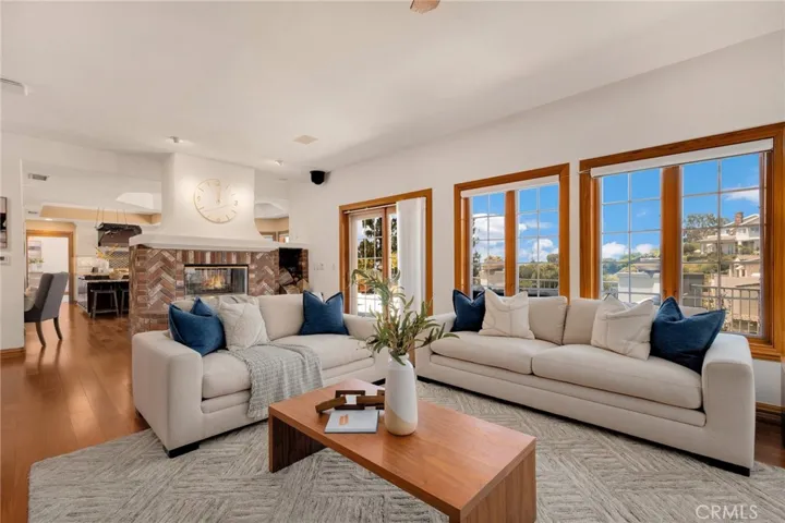 Family room w views