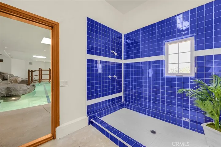 Pool room full bathroom