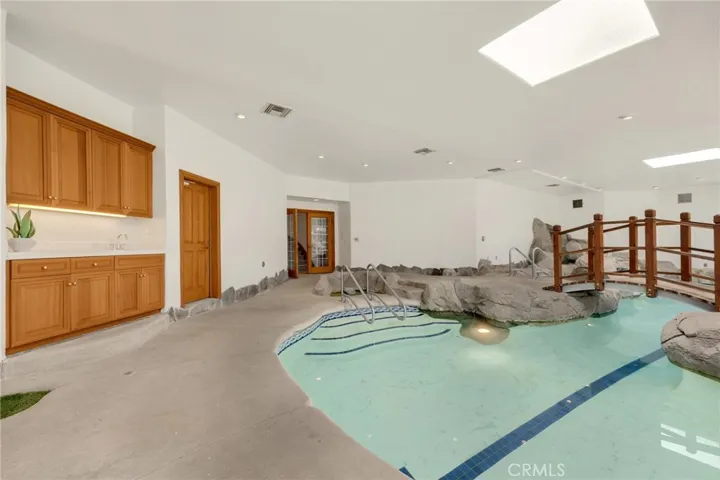 Cusom indoor pool and spa