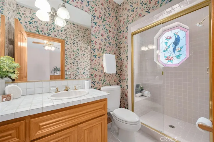 Main floor guest suite bathroom