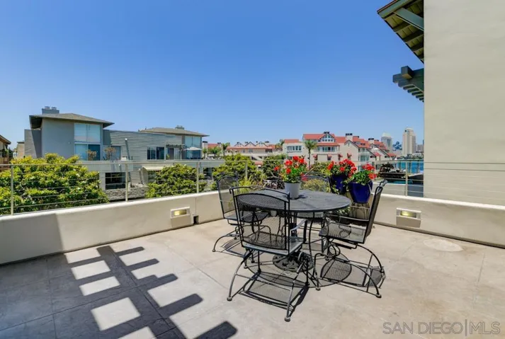 Patio off the living room, enjoy the view while entertaining.
