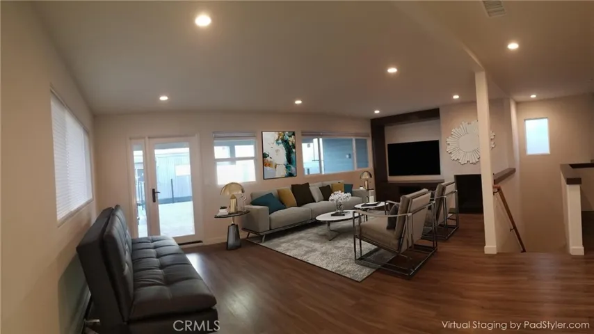 Living Room, Vitually Staged