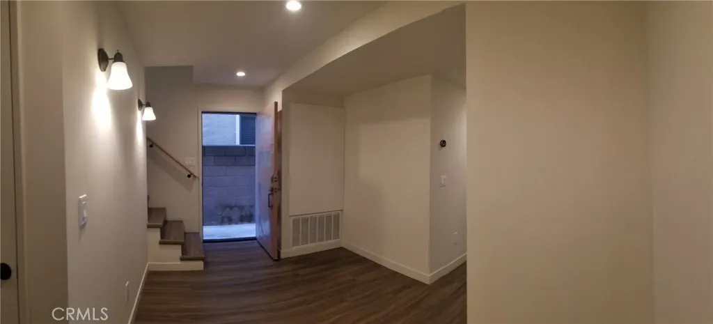 Foyer with Front Door Open