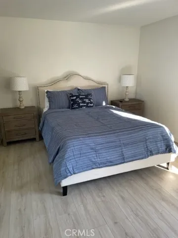Primary Bedroom with Desk and Queen Bed