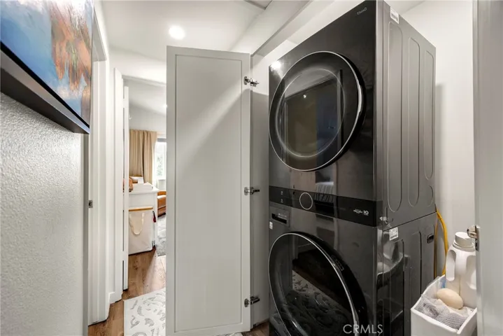 Upstairs laundry.