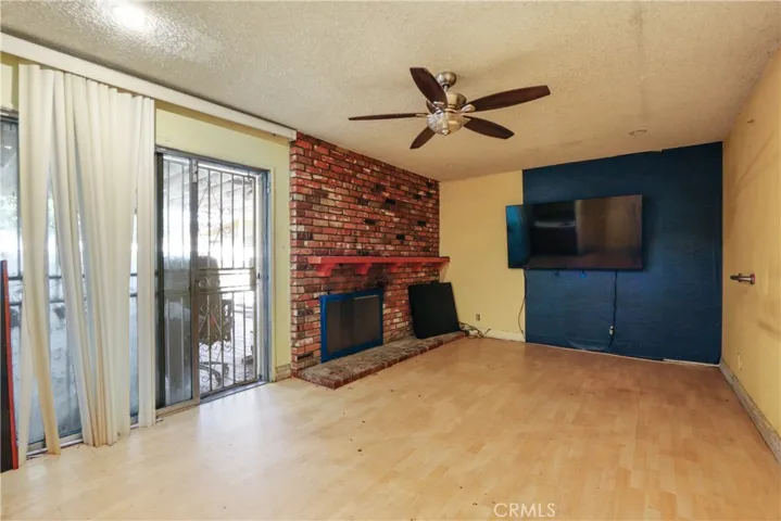Bonus room with fireplace
