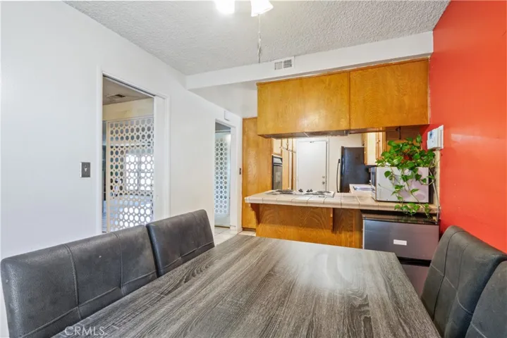 Informal dining area off kitchen