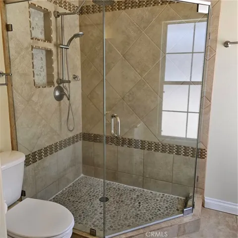 Primary bath shower