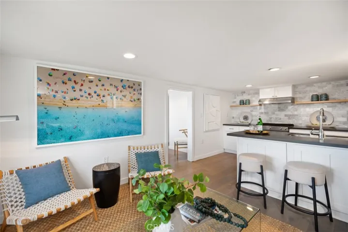 Open Kitchen and Living Room