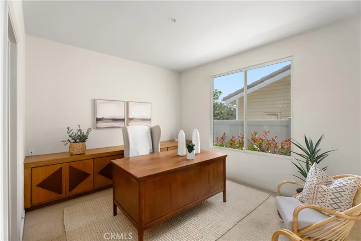 Downstairs office that can be converted to a 4th bedroom