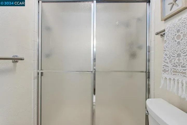 Stall shower in Guest Bath
