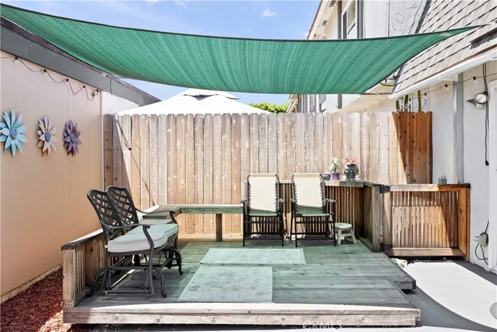 private patio
