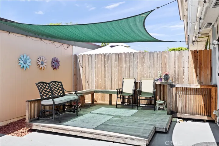 private patio