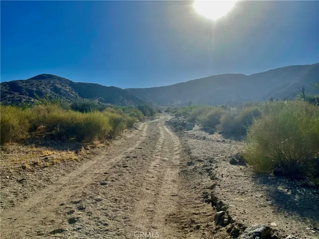 Right off of a main road.