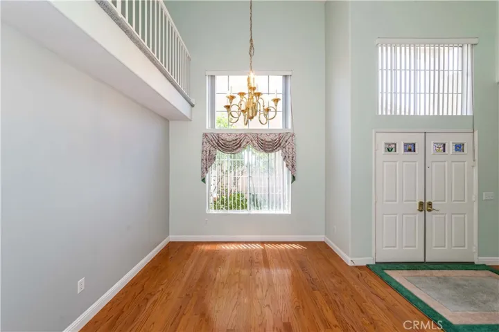Formal dining area