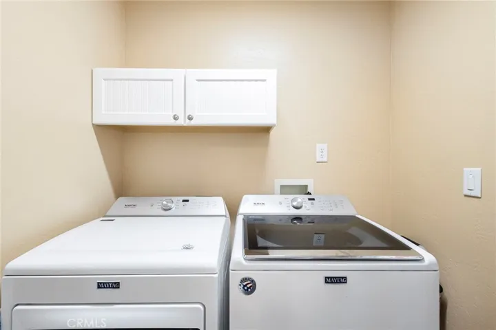Newer Laundry Appliances stay with the home.