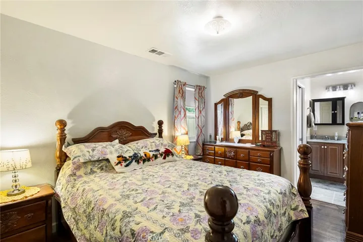 Spacious Master Bedroom has its own brand new, recently added bathroom.