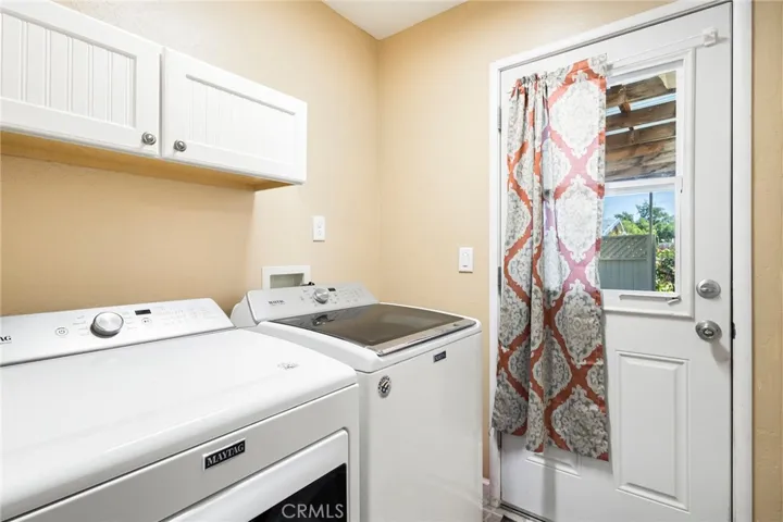 Newer Laundry Appliances stay with the home.