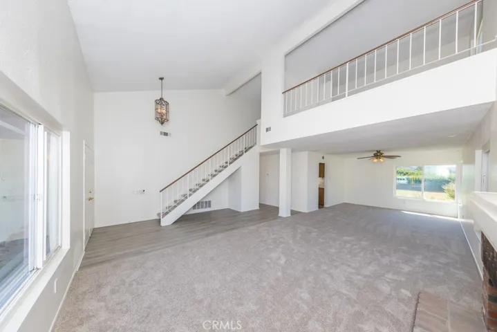 Entry, Living Room and Dining area