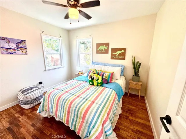 Northwest corner bedroom.